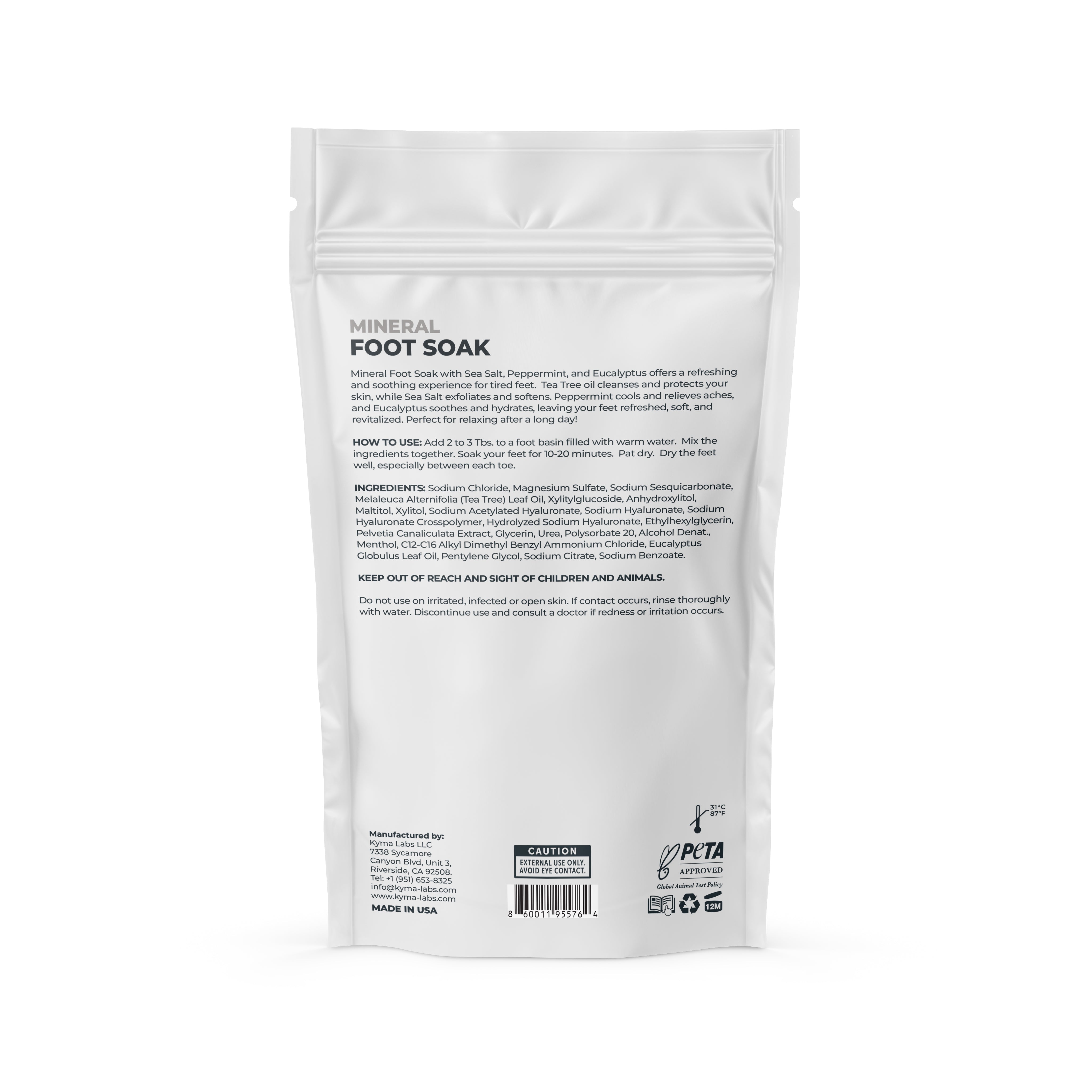 Mineral Foot Soak 454g