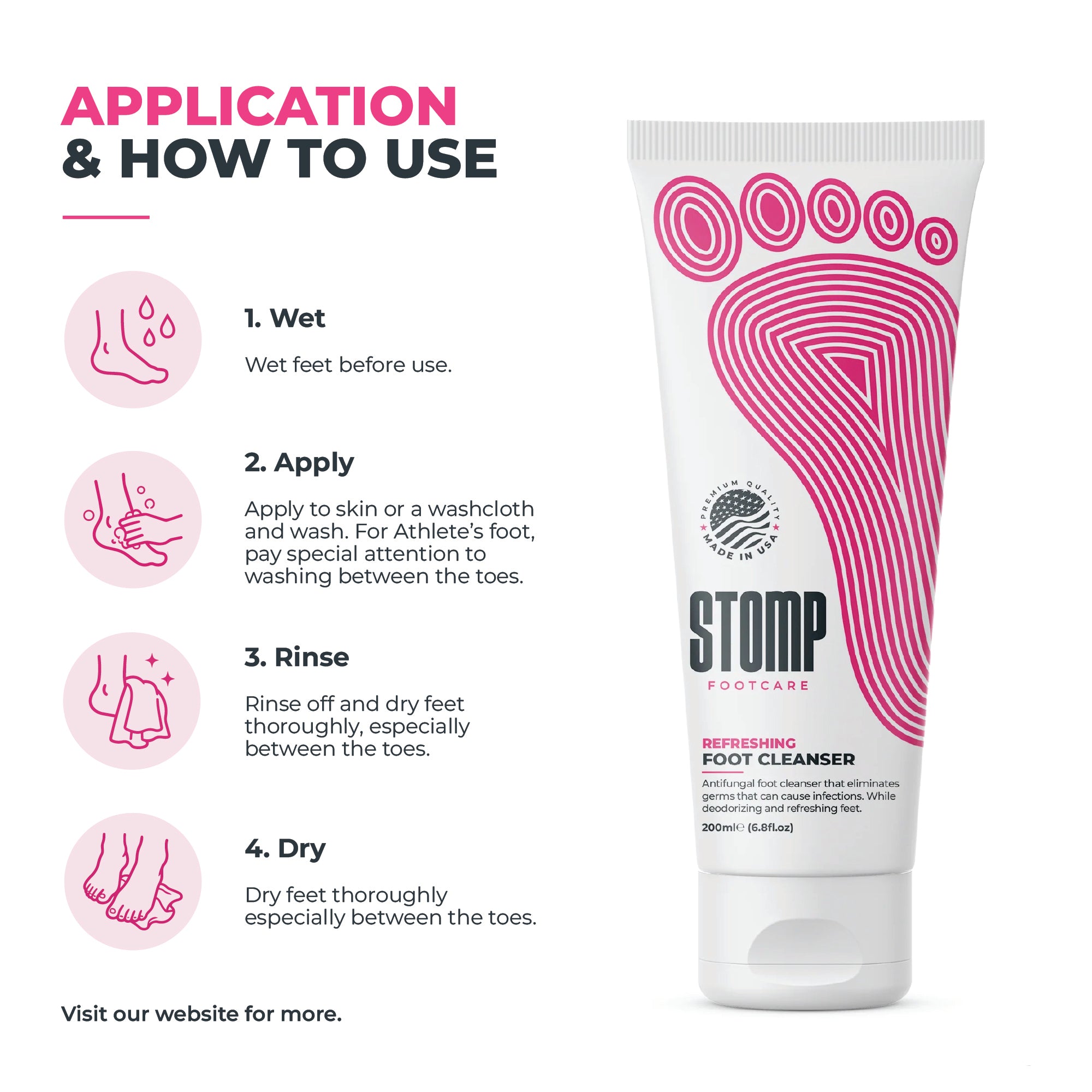 Refreshing Foot Cleanser 200ml