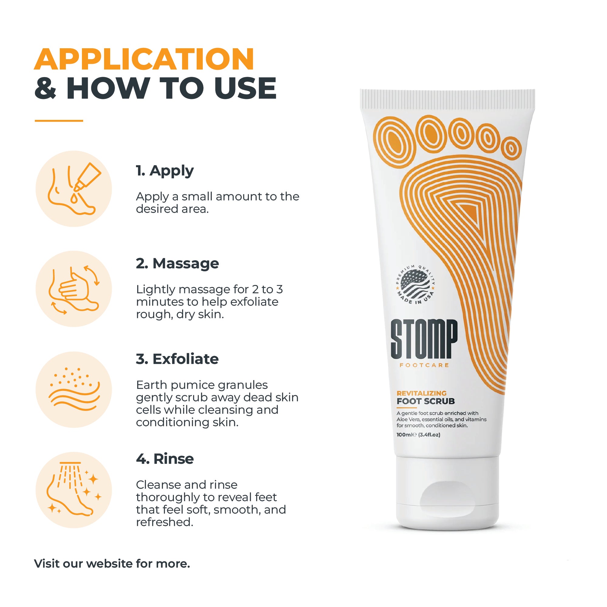 Revitalizing Foot Scrub 100ml