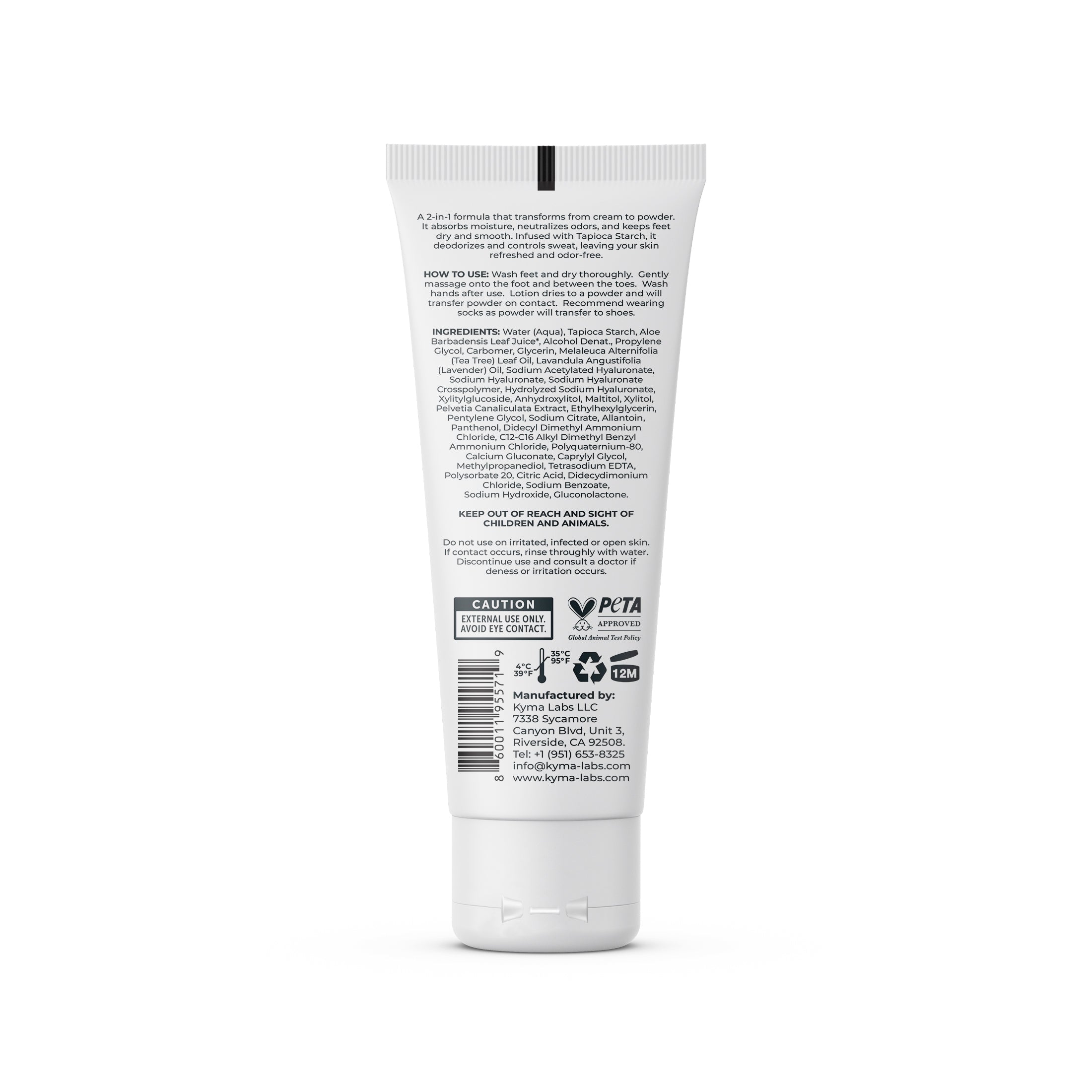 Lotion to Powder Deodorizer 100ml